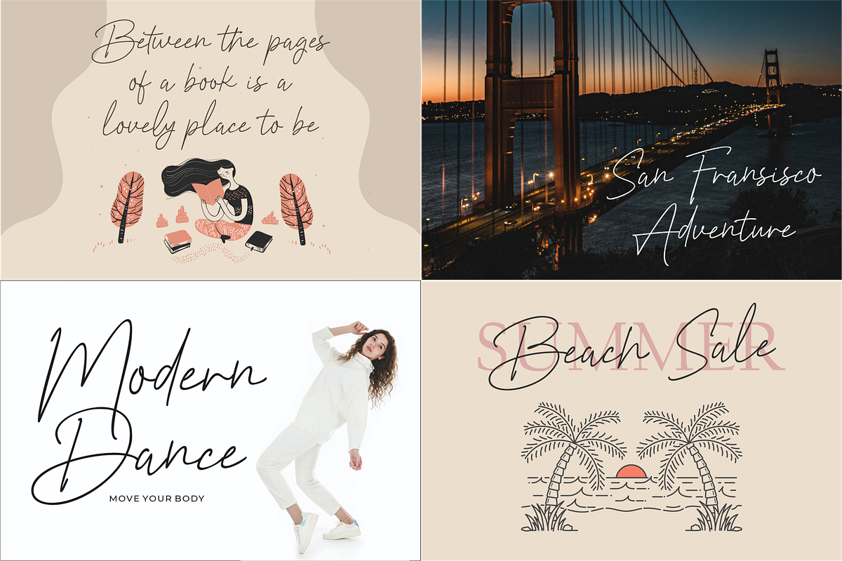 Romantic & Beauty Signature Bundle, a Script Font by 50Fox (Photo 10 of 25)