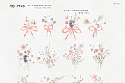 Spring Wildflowers, hand drawn, an Object Illustration by ollalya (Thumbnail 2 of 9)