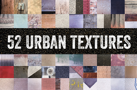 52 Urban Street Textures