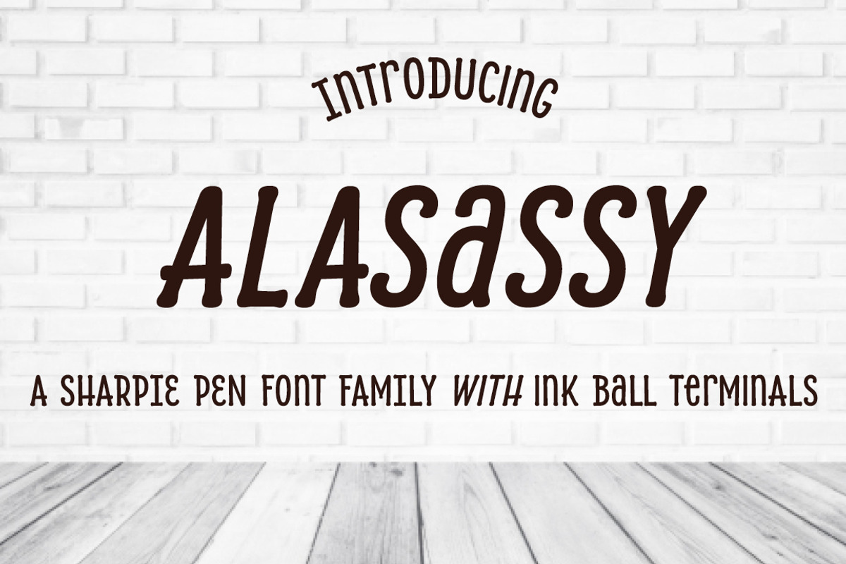 Alasassy Caps Bold Italic, a Sans Serif Font by Leksen Design (Photo 1 of 5)