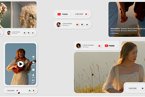 Youtuber Pack After Effect, a Social Media Template by Loin Studio