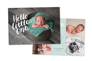 Birth Announcement Template CB130