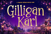 Gilligan Karl, a Serif Font by BBtypeStudios (Thumbnail 1 of 14)