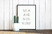 Aquarius – A Tropical Font Family, a Sans Serif Font by GraphicsByKassy (Thumbnail 13 of 19)