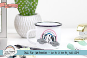 Rainbow Bible Verse Bundle, an Illustration by Phat Happy Life (Thumbnail 3 of 5)