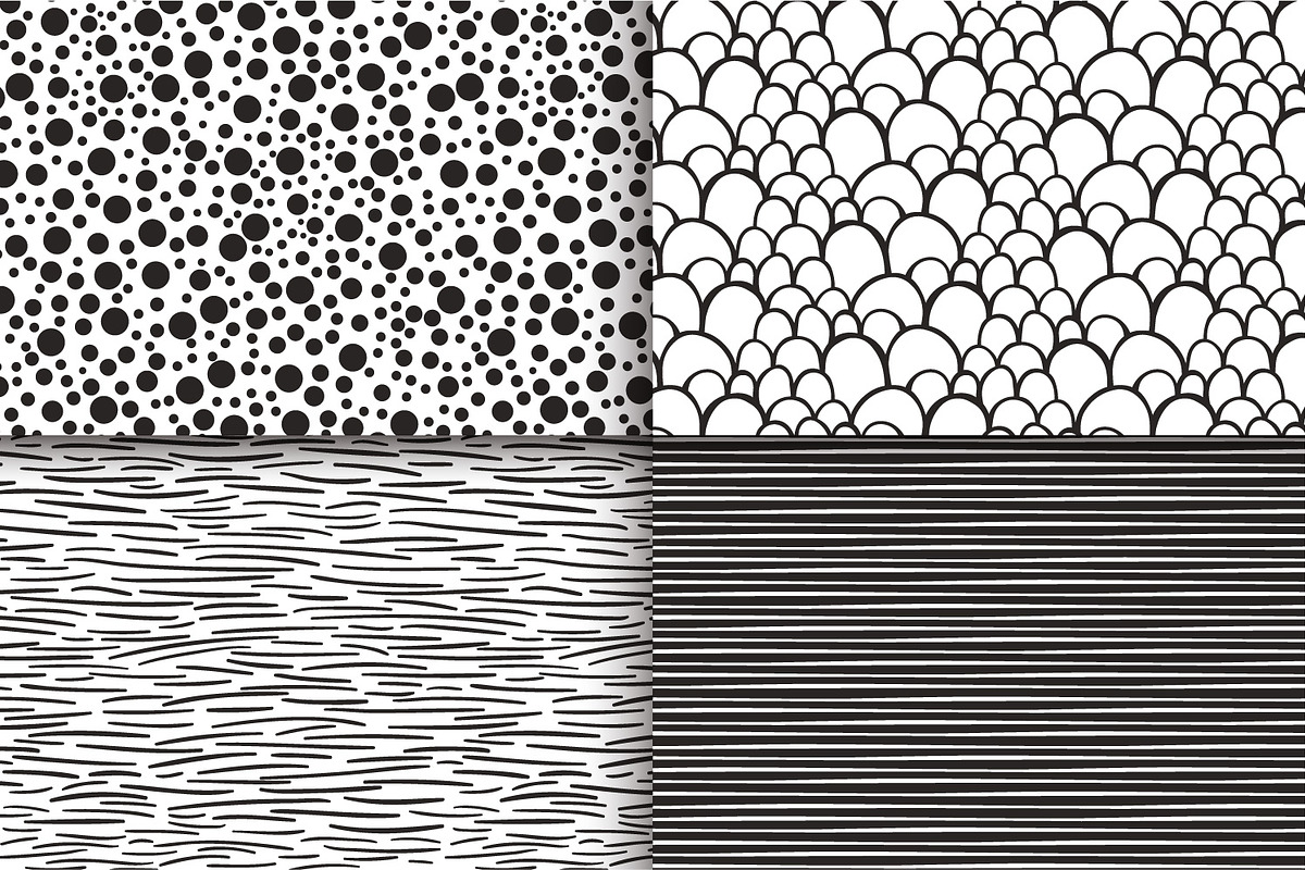 28 simple seamless patterns preview 5