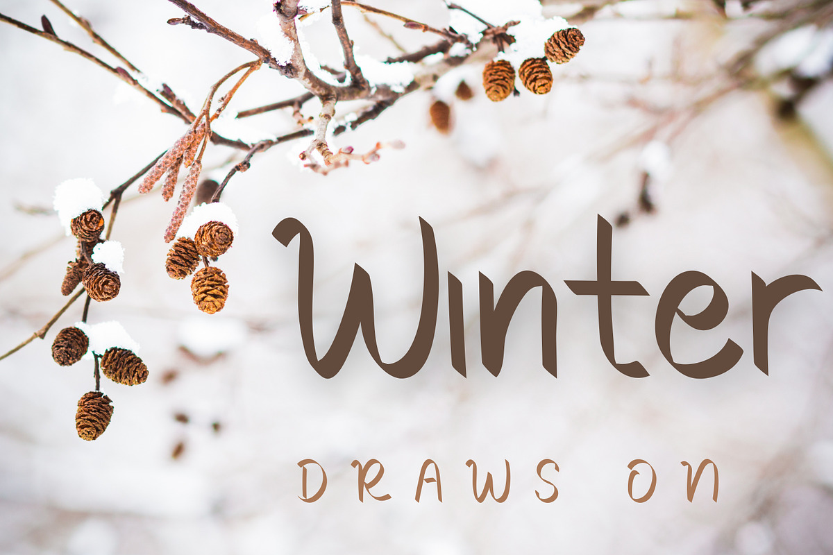Lila Mae Fancy Sans Serif Font, a Handwritten Font by PaperMoon (Photo 2 of 7)