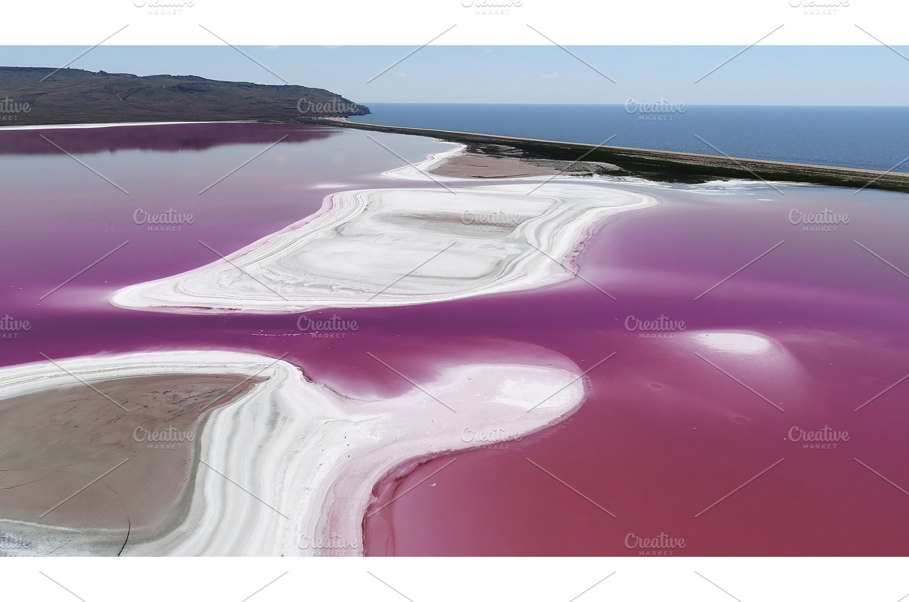 Amazing view of colorful shallow, a Nature Photo by Media Whale Stock
