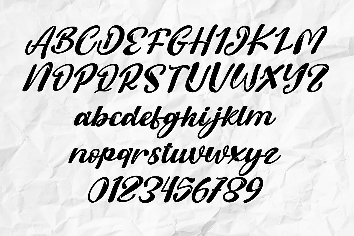 Flower Xmas, a Script Font by Letterafa Studio (Photo 8 of 9)