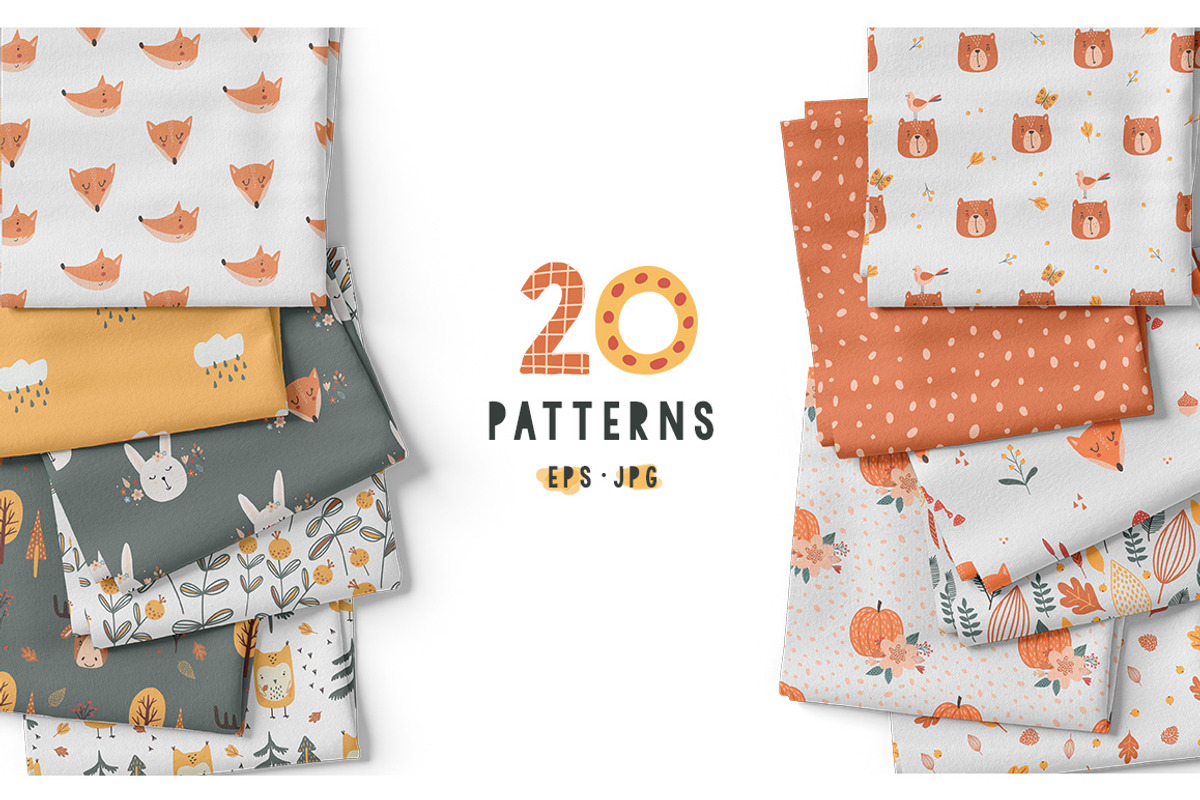 Cute graphics fall, florals, animals, a Graphic by Yaaas Design (Photo 3 of 14)
