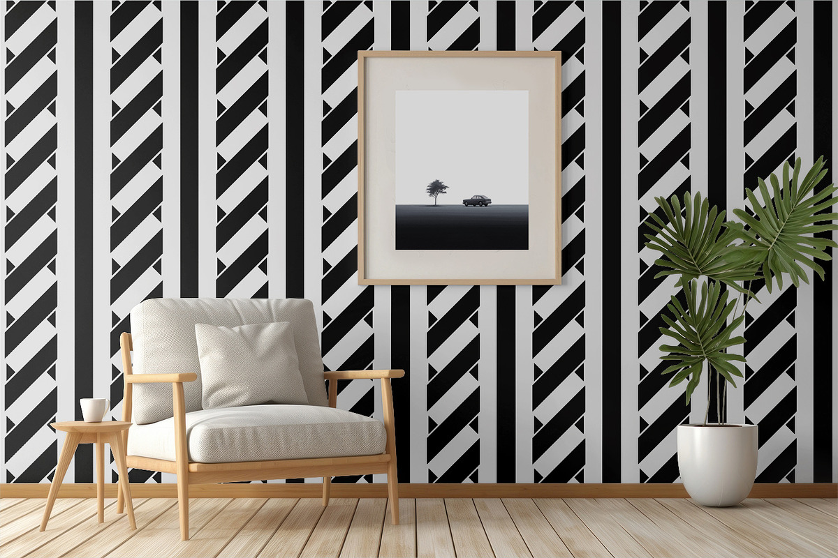 Minimal Geometric Rythm, a Pattern Graphic by MalyskaStudio (Photo 3 of 5)