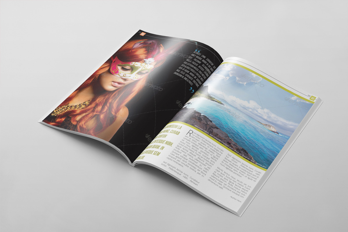 Magazine Template 18, a Magazine Template by pmvch (Photo 10 of 30)
