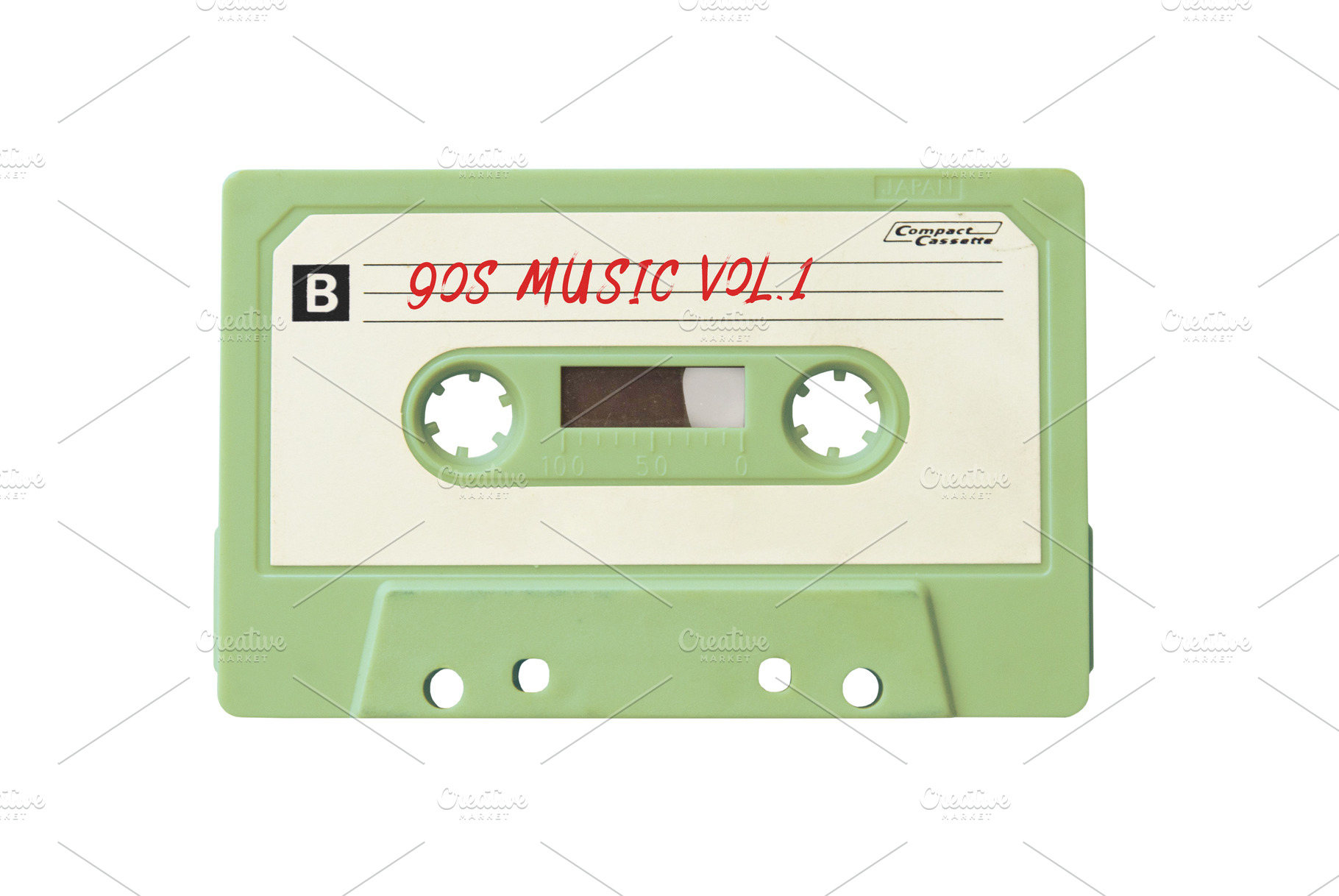 Audio cassette with 90s music, an Arts & Entertainment Photo by BOOCYS