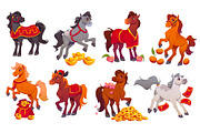 Chinese New Year horse animals, an Animal Illustration by Seavector Studio (Thumbnail 1 of 3)