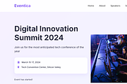 Modern Event & Webinar Landing Page, a HTML Template by StevenIMANZI (Thumbnail 8 of 8)