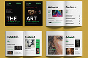 Art Exhibition Magazine Design., a Magazine Template by MightyDesign (Thumbnail 2 of 6)