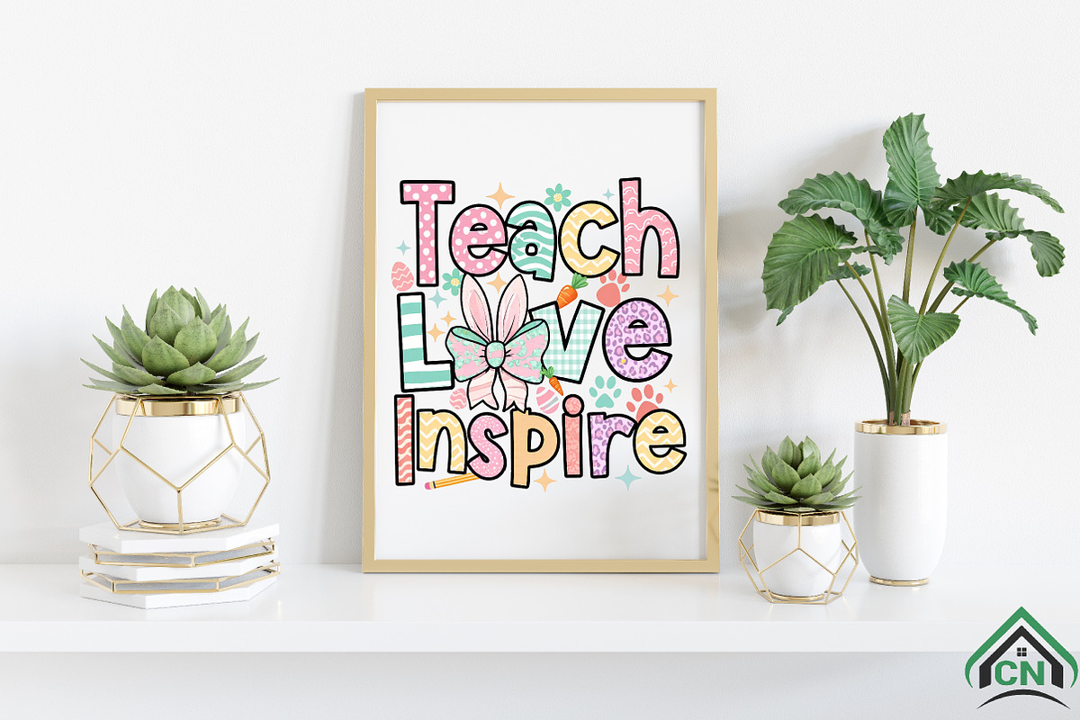 Easter Teacher Png, Happy Easter Png, an Illustration by Craft Nest (Photo 6 of 6)