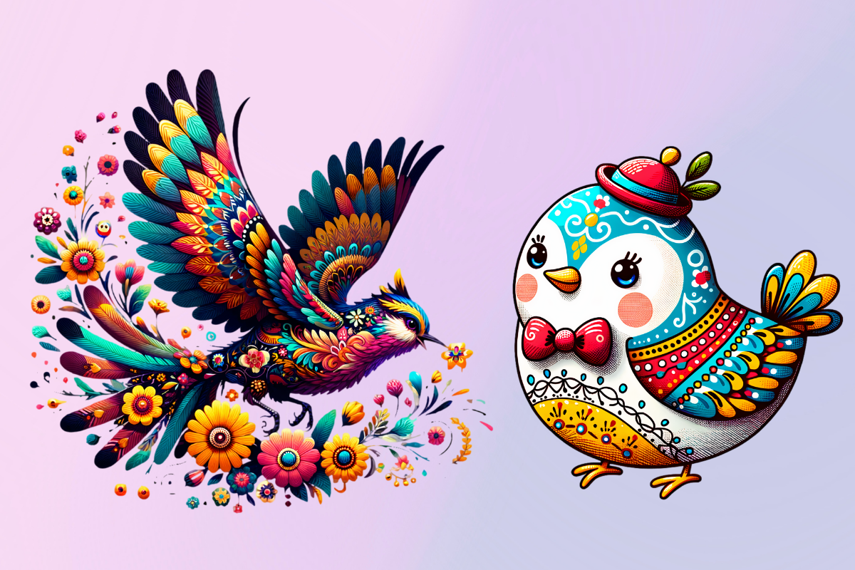 Folk Bird Clipart Png, an Object Graphic by Agnesagraphic (ID 95) (Photo 3 of 7)