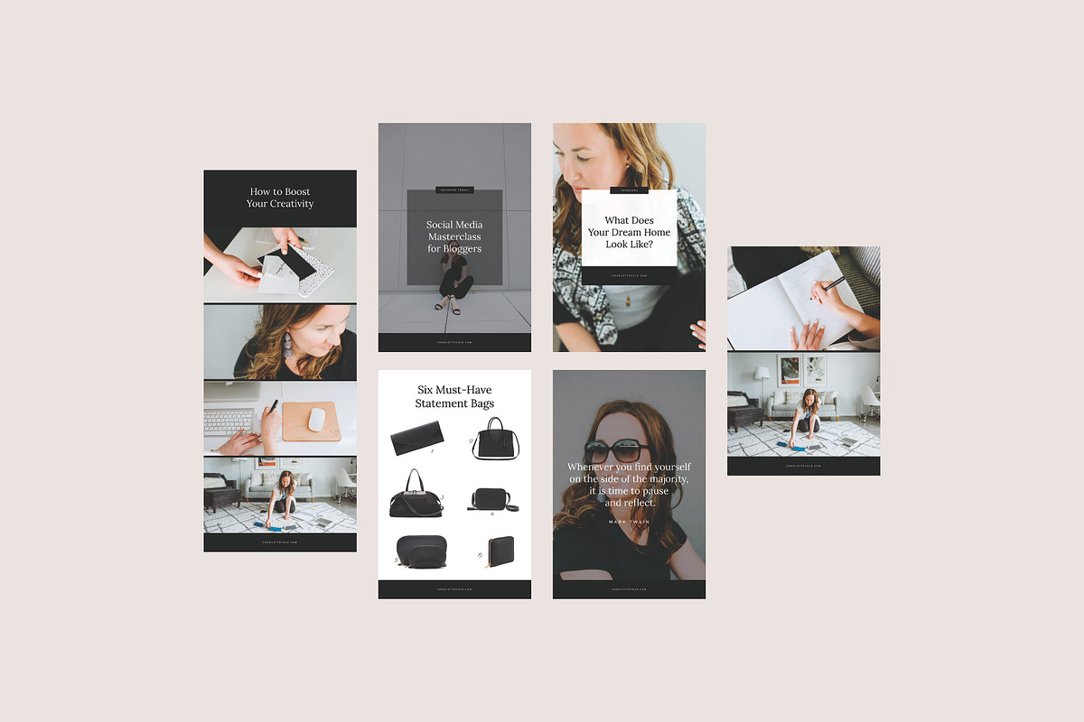 Charlotte Brand Graphics, a Social Media Template by studiolmh (Photo 2 of 5)