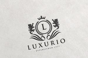 Luxury Brand Elegant Royal Logo