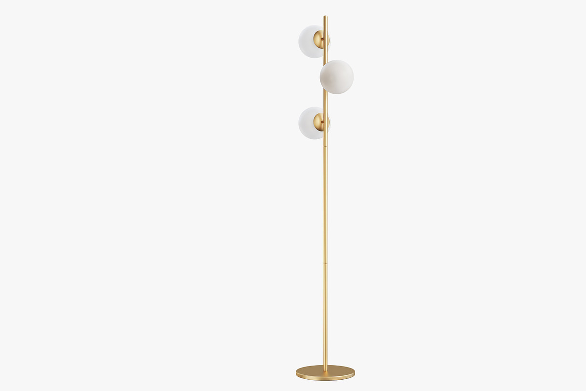 Joybird Quincy Floor Lamp, a Light 3D Model by 3dmitruk (Photo 5 of 10)