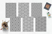 Patterns for coloring PDF,JPG vol-04, a Brochure Template by dnapslvsk (Thumbnail 4 of 6)