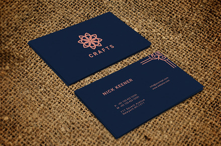 Crafts Business Card Template, a Business Card Template by Smashing_Studio