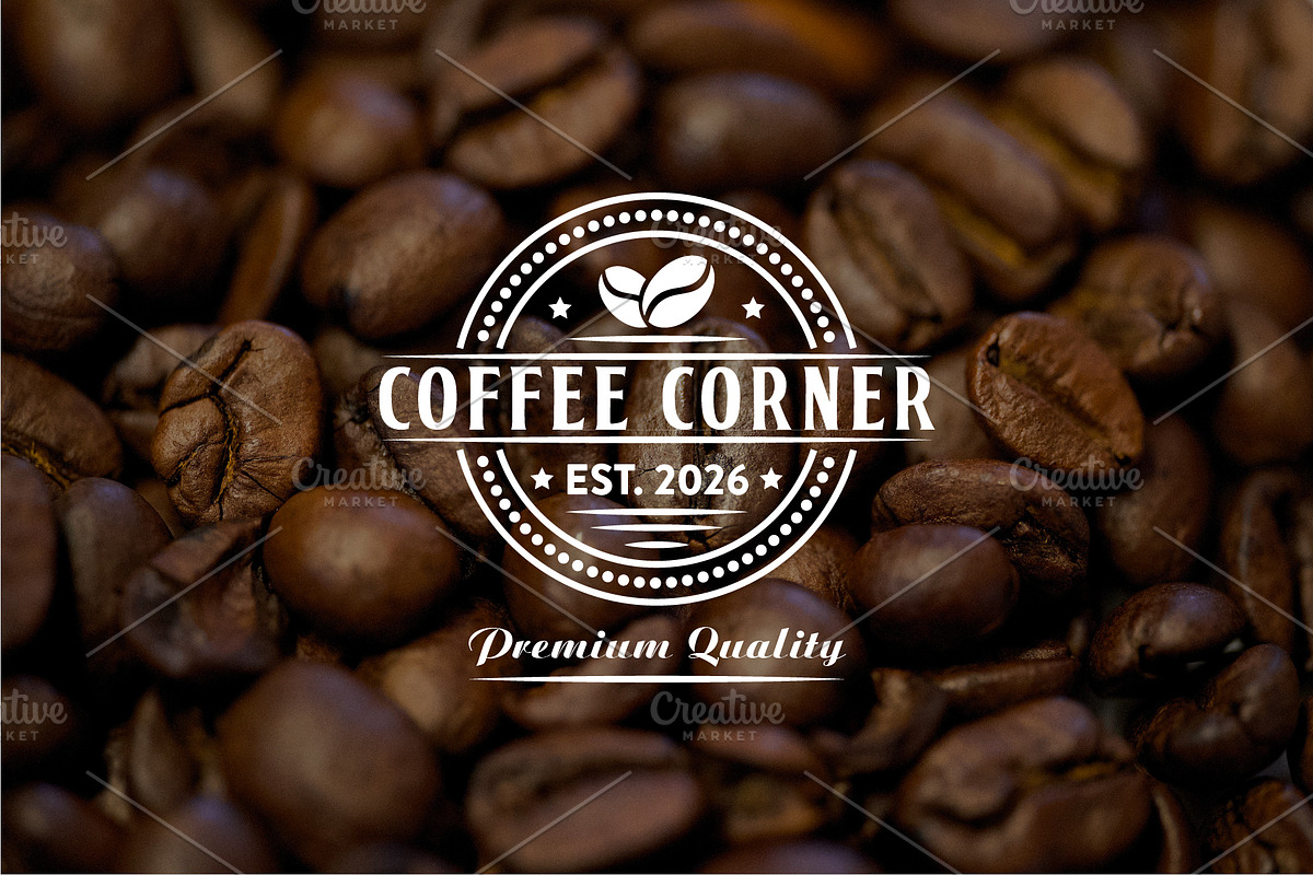 Coffee Corner Logo, a Food Illustration by Kaushal Jangid (Photo 1 of 4)
