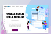 30 Landing Page Templates, a Templates & Theme by zao4nik (Thumbnail 19 of 19)