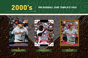 2000's Pro Baseball Card Templates, a Card Template by Chris Weibring (Thumbnail 4 of 12)