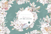 Watercolor underwater sea coral, a Decorative Illustration by MariGraphic boutique (Thumbnail 1 of 9)