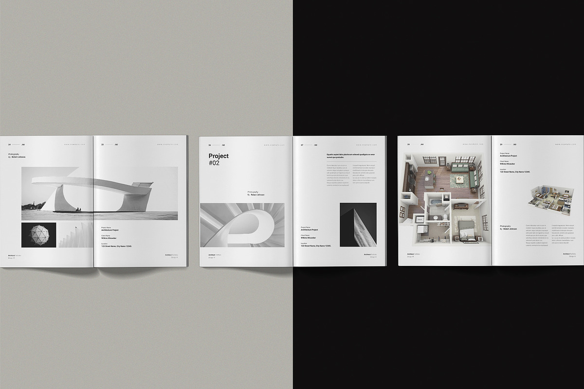 Architecture Portfolio Template, a Brochure Template by TemplateFolio-Shop (Photo 11 of 25)