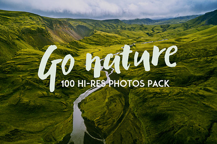 Go Nature - 100 photos pack