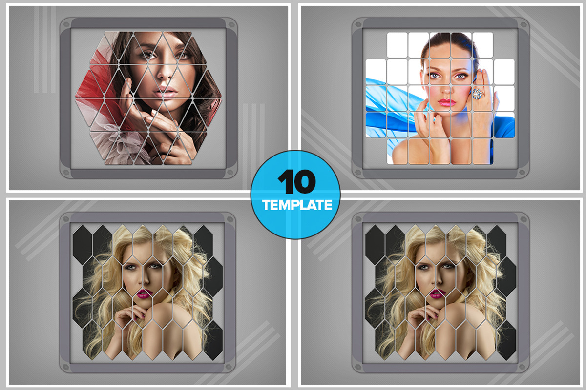 Photo Template 05, a Graphic by Layout Design