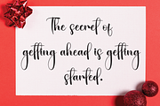 October | Script Font, a Handwritten Font by Scratchones (Thumbnail 3 of 8)