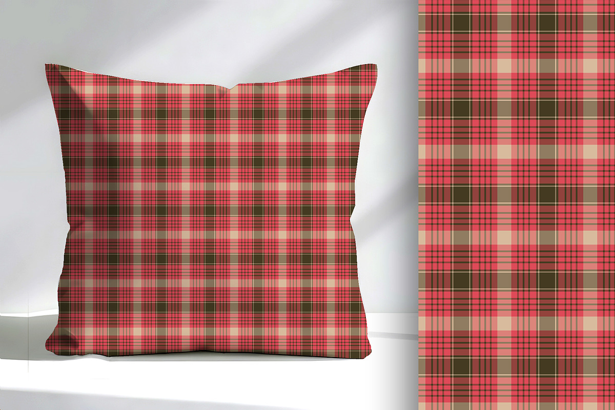 Boho Plaid Seamless Pattern, a Pattern Graphic by Sharon Schwalbe (Photo 2 of 4)