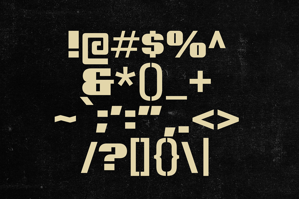 Static Surge - Nostalgic 1980's Type, a Sans Serif Font by HipFonts (Photo 5 of 8)