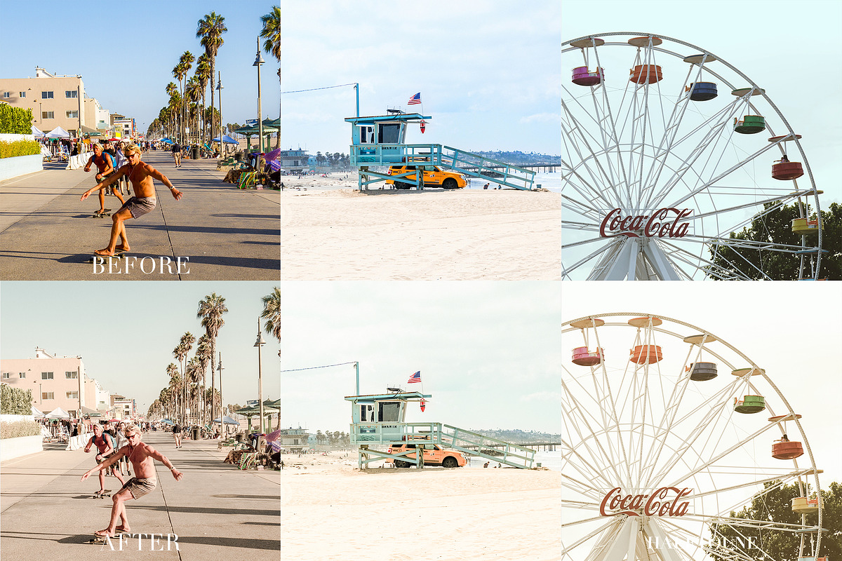 Lightroom Mobile Presets, CALI, an Action Add-On by HALFTOUNE (Photo 5 of 6)