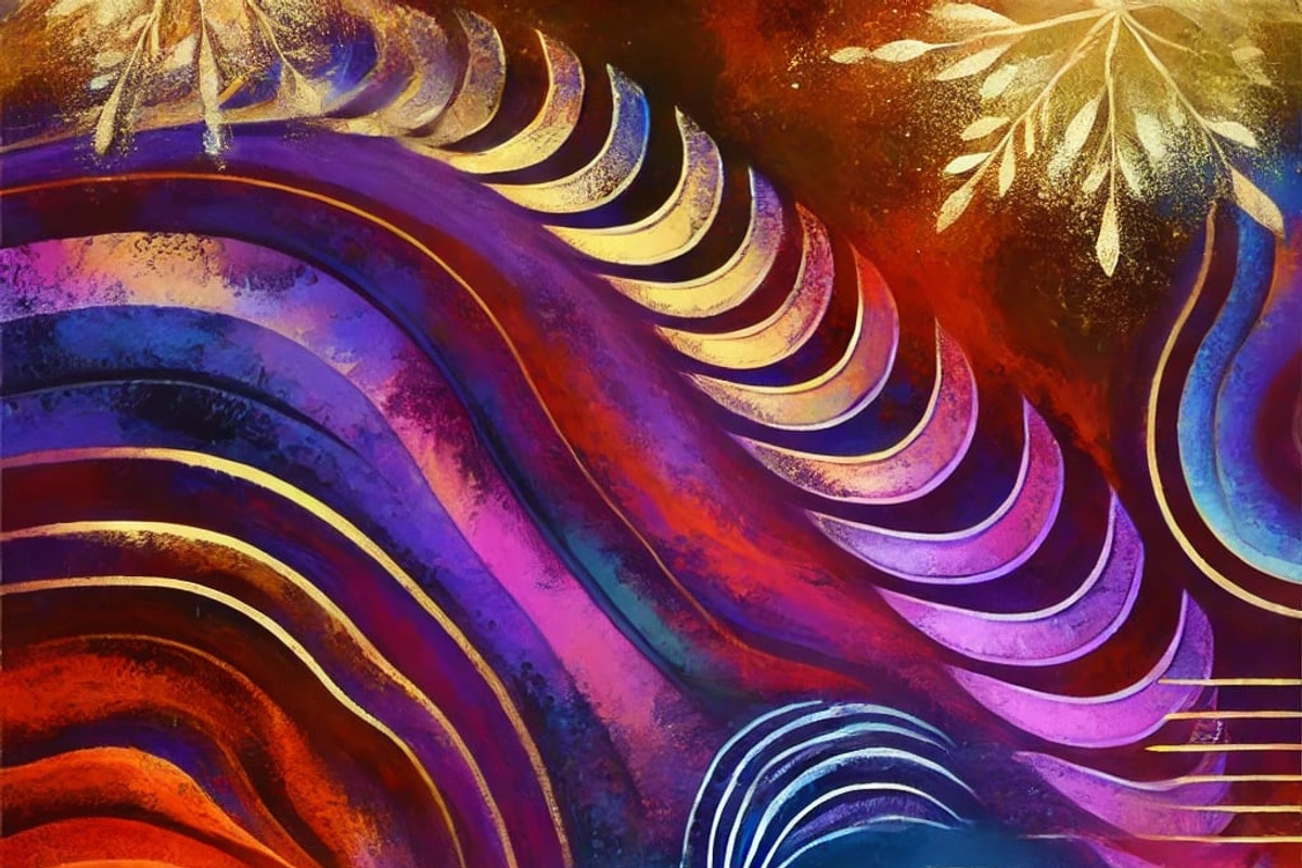 Cosmic Divinity, a Wallpaper Graphic by Reckoning Web (Photo 2 of 5)
