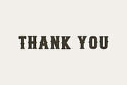 Black Bold Western Font, a Slab Serif Font by Fourteen Letter (Thumbnail 5 of 5)