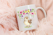 Summer Baby Birds Clipart, an Illustration by RobertsArt (Thumbnail 5 of 7)