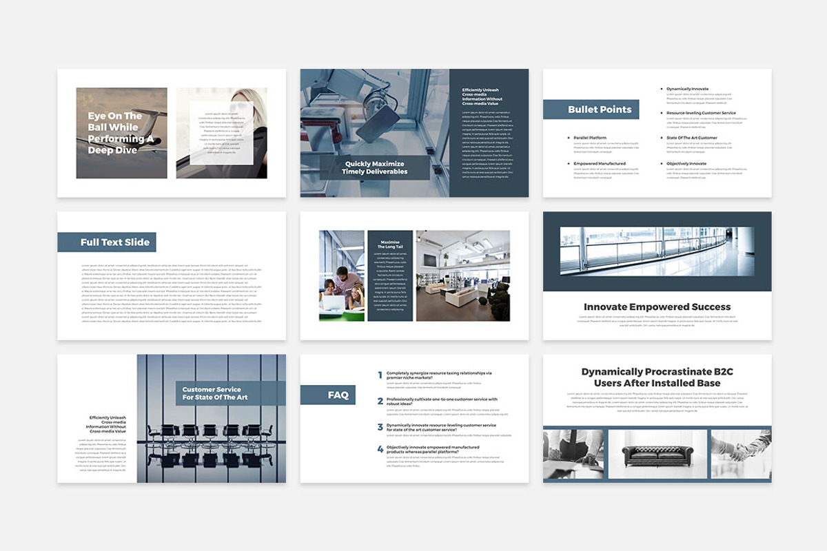 Morgan Presentation Template, a Presentation Template by SlideStation (Photo 6 of 9)
