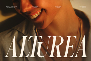 Alturea - Elegant Italic Serif Font