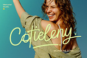 Cotieleny, a Handwritten Font by MERCURIAL (Thumbnail 1 of 12)