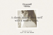 Fitzgerald - Classic Retro Serif, a Serif Font by Harmonais Visual (Thumbnail 27 of 31)