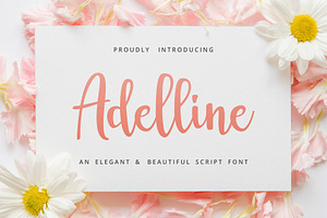 Adelline Beautiful Elegant Font