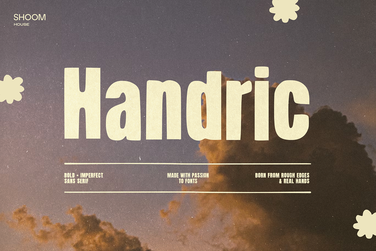 Hand Crafted Fonts Pack: x4 Fonts, a Font by SHOOM HOUSE (Photo 14 of 17)
