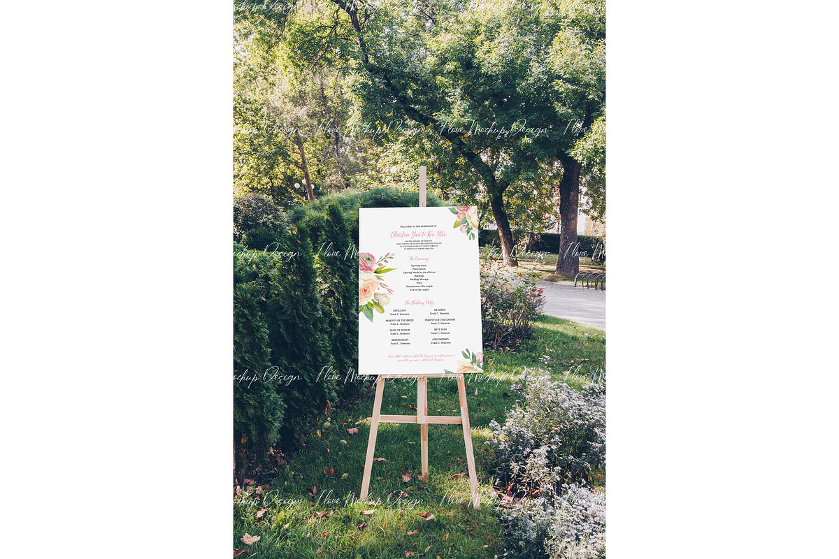 18x24 Sign Mockup,Easel Mockup, a Product Mockup by ILoveMockupDesign (Photo 4 of 9)
