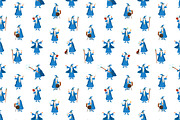 Wizard character set and seamless, a Person Illustration by Good Studio (Thumbnail 2 of 4)