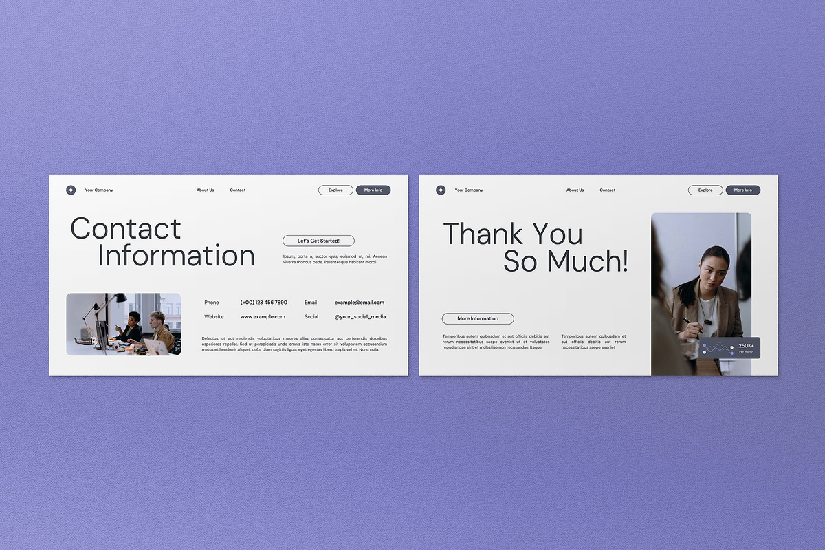 White Technology Company PPT, a Presentation Template by graphicook (Photo 3 of 4)